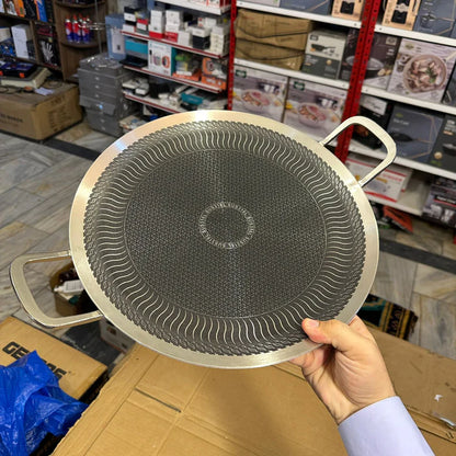 Laser Crafted Tawa 15 Inch - top view
