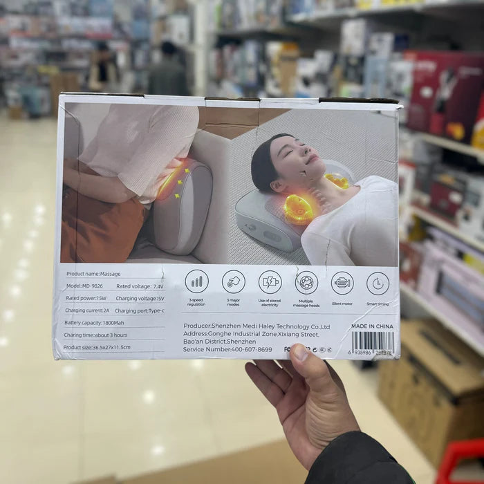 MDHL Waist Neck Chargeable Pillow Massage - close up