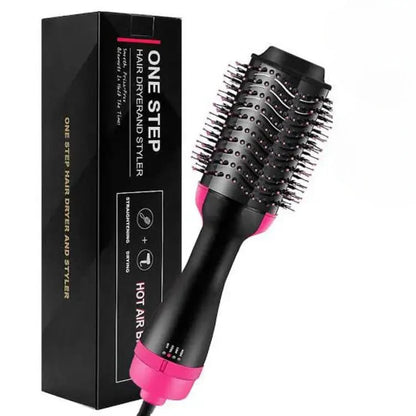 One Step Blow Hair Dryer Volumizer Brush - front view