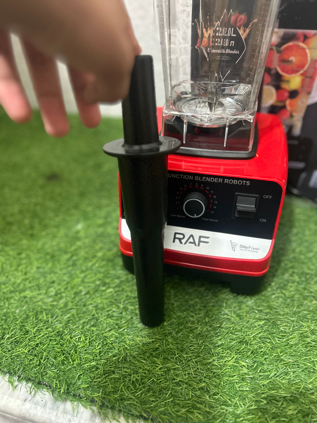 Raf 2 in 1 Blender & Grinder Model :2809