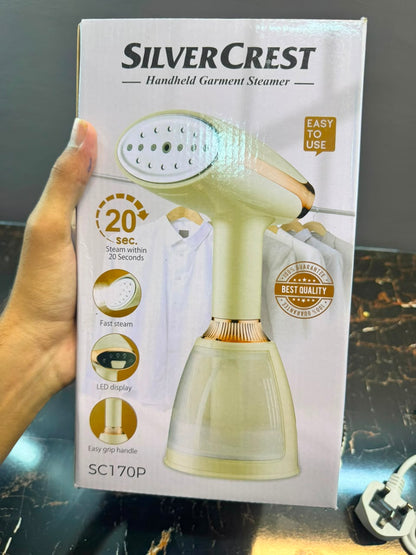 Silver Crest Handheld Garment Steamer SC170P - front view
