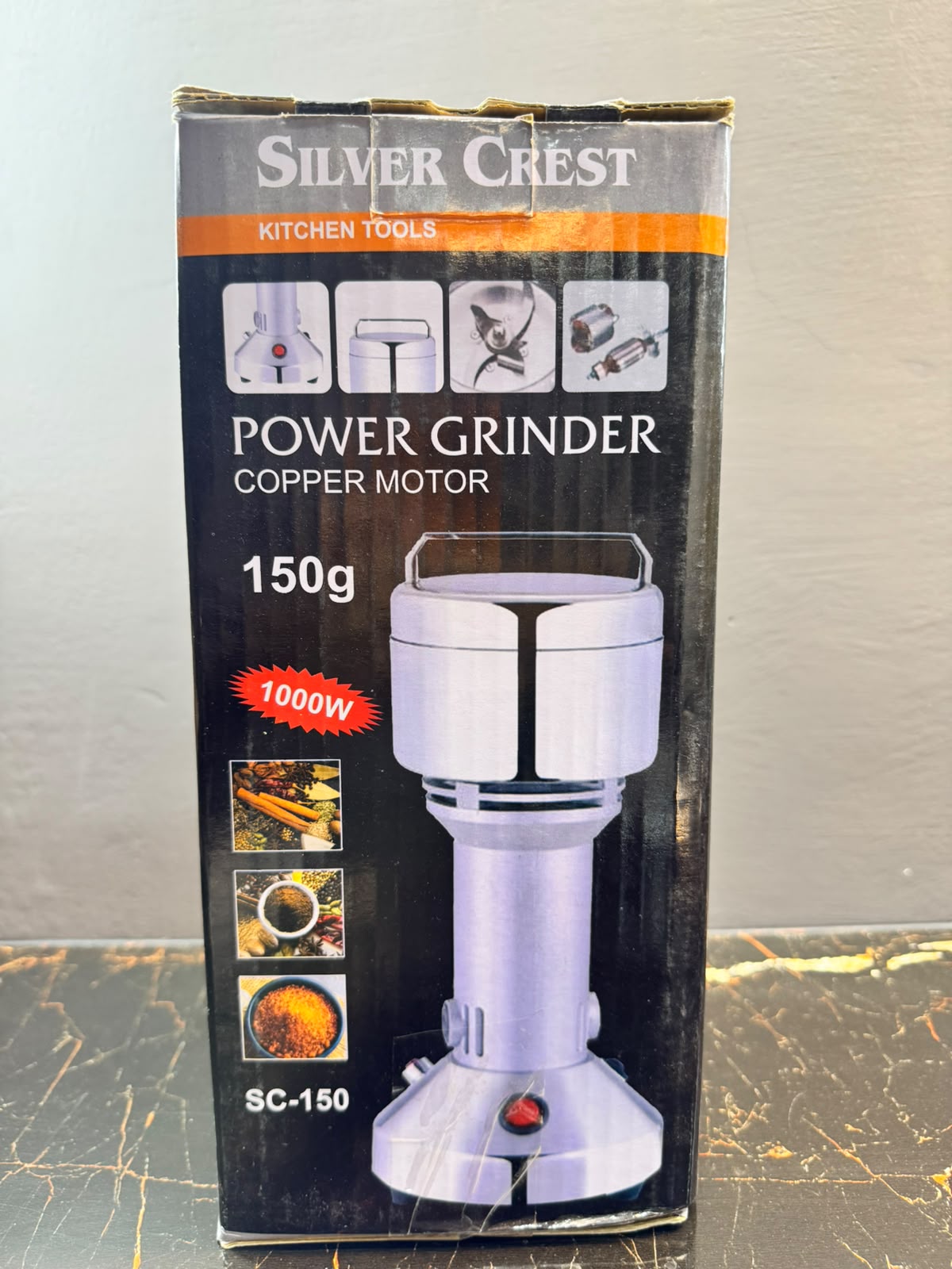 Silver Crest Power Grinder SC-150 150g - front view