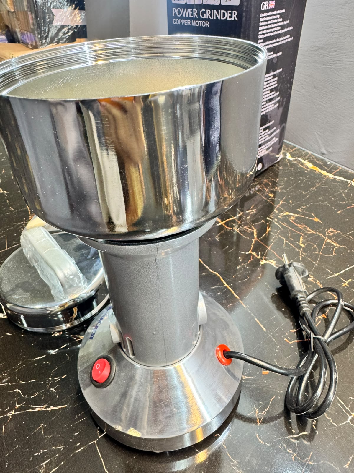 Silver Crest Power Grinder SC-150 150g - side view
