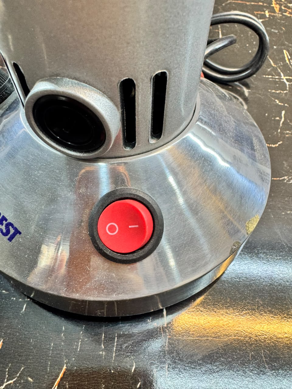 Silver Crest Power Grinder SC-150 150g - in use