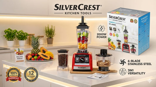 SilverCrest SC-4080B Powerful Blender 2000W - front view