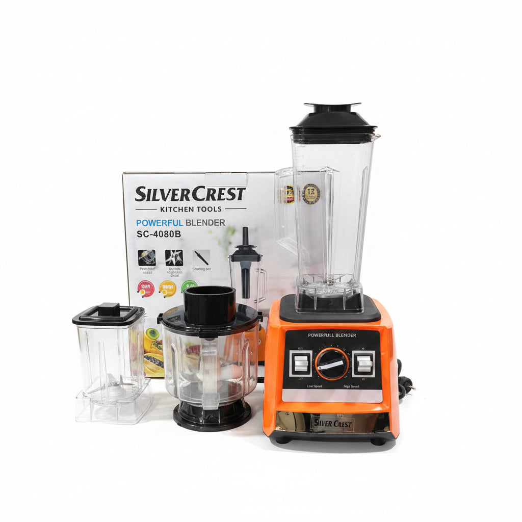SilverCrest SC-4080B Powerful Blender 2000W - control panel