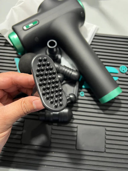 SPEED Body Muscle Massager Gun Deep Tissue - in use