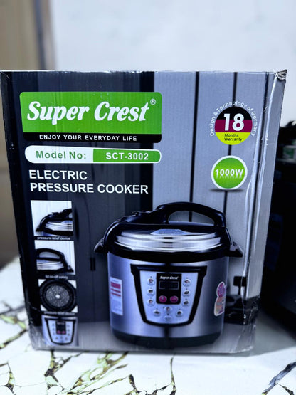 Super Crest Electric Pressure Cooker SCT-3002 - extra view 2